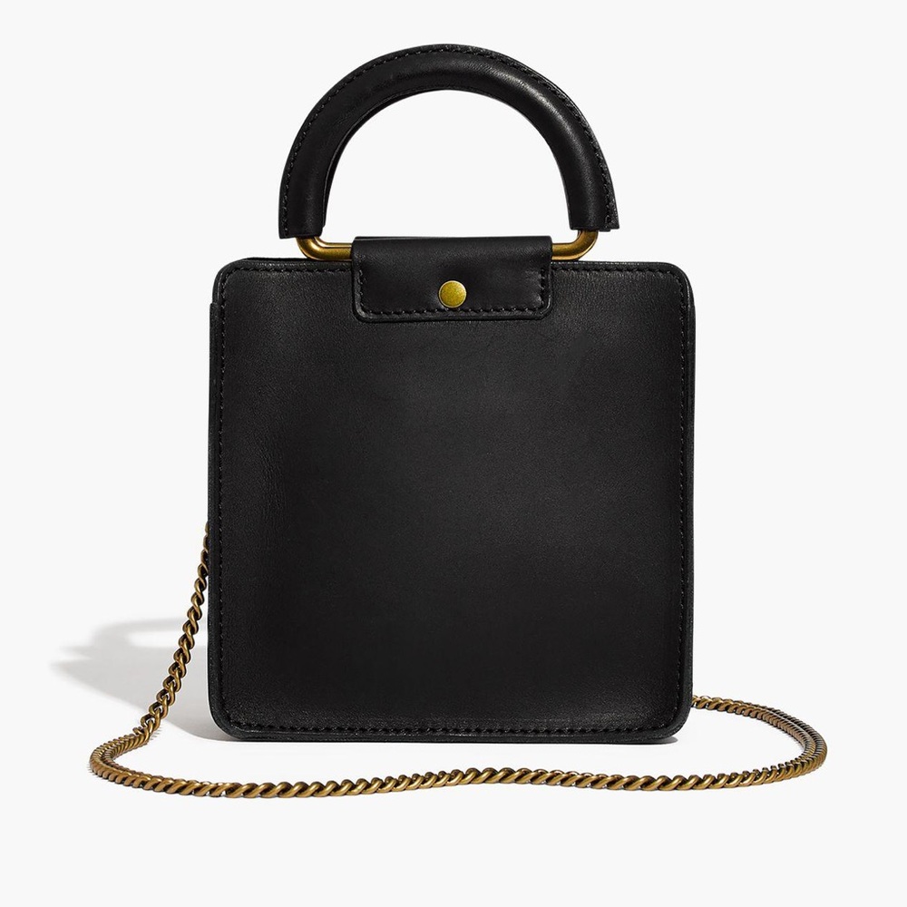 Women's Black The Irvine Square Crossbody Bag